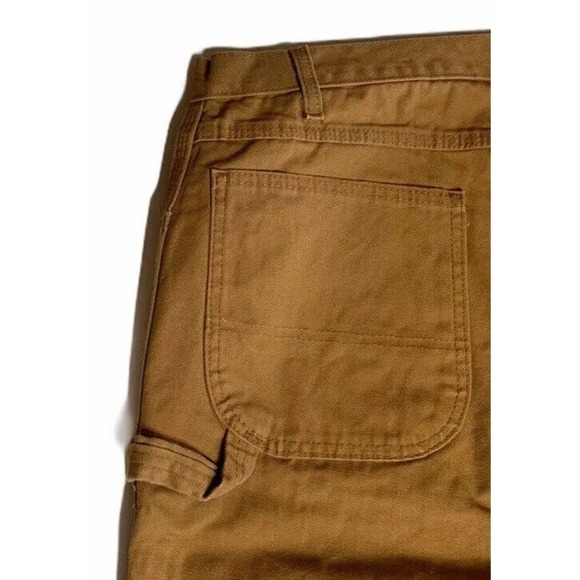 NEW Big Mens Dickies Relaxed Fit Carpenter Duck Brown Relaxed Fit 44" x 32" - Picture 6 of 6